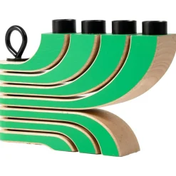 Nordic Light Candlestick With 4 Arms, Black