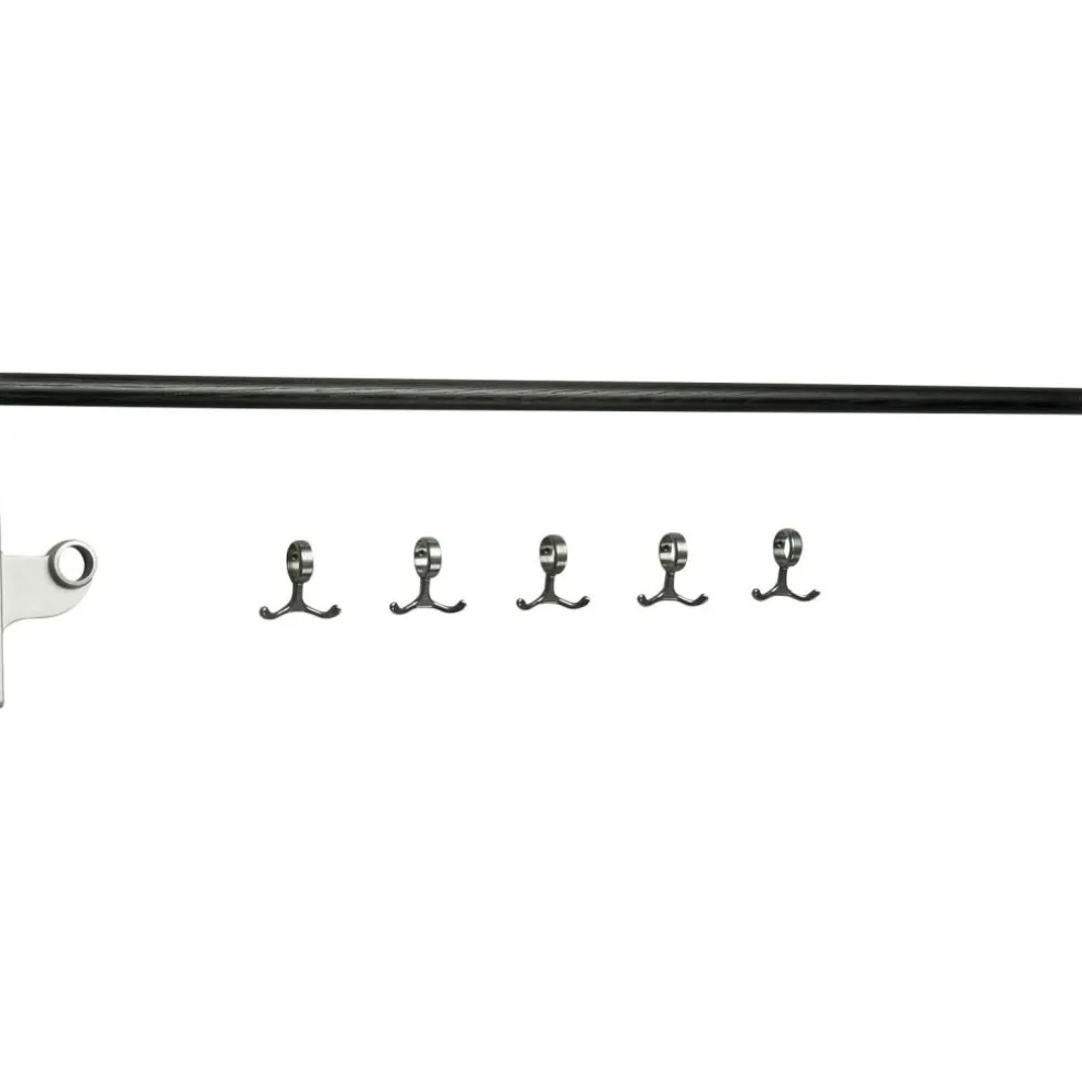 Nostalgi Extension Part For Hook Strip, White / Bamboo