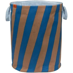 NOVA ARTE Laundry Basket, Orange/Latte