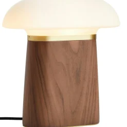 Nova Table Lamp, Ivory Travertine