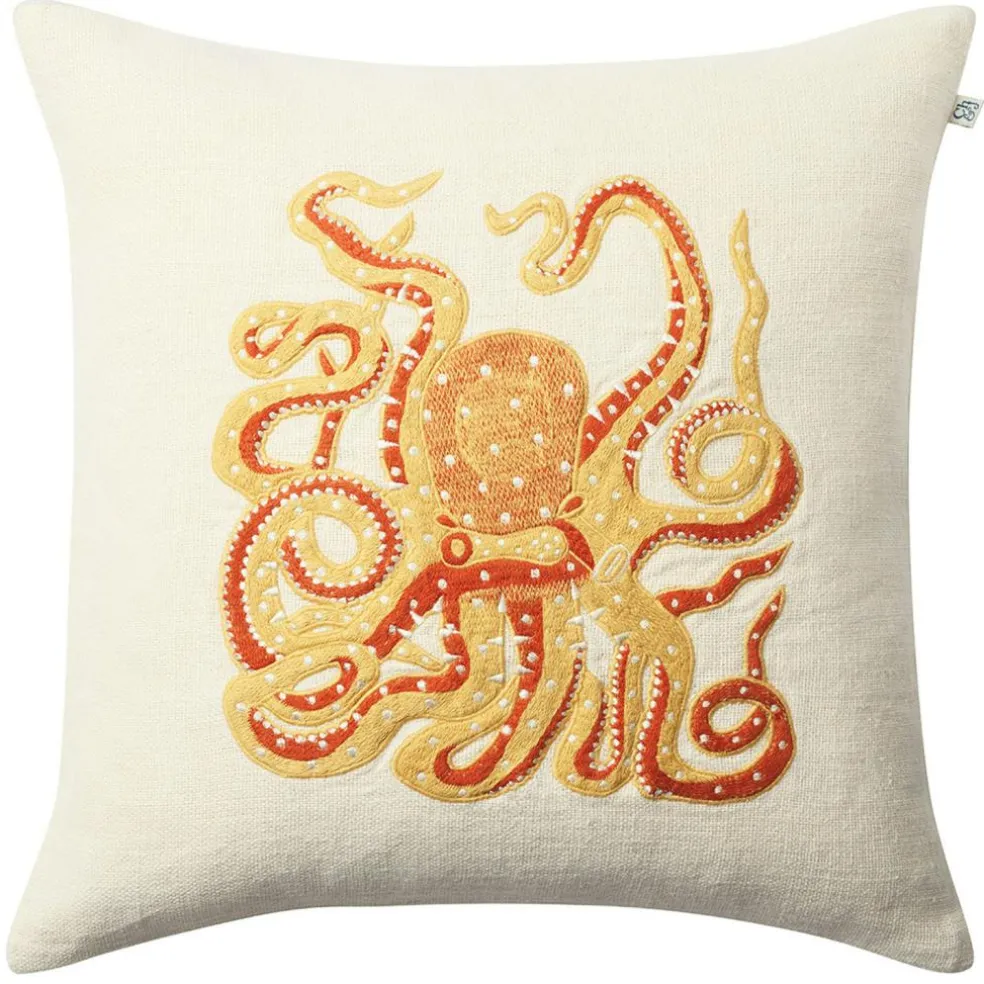 Octopus Cushion Cover 50x50 cm, Heaven Blue