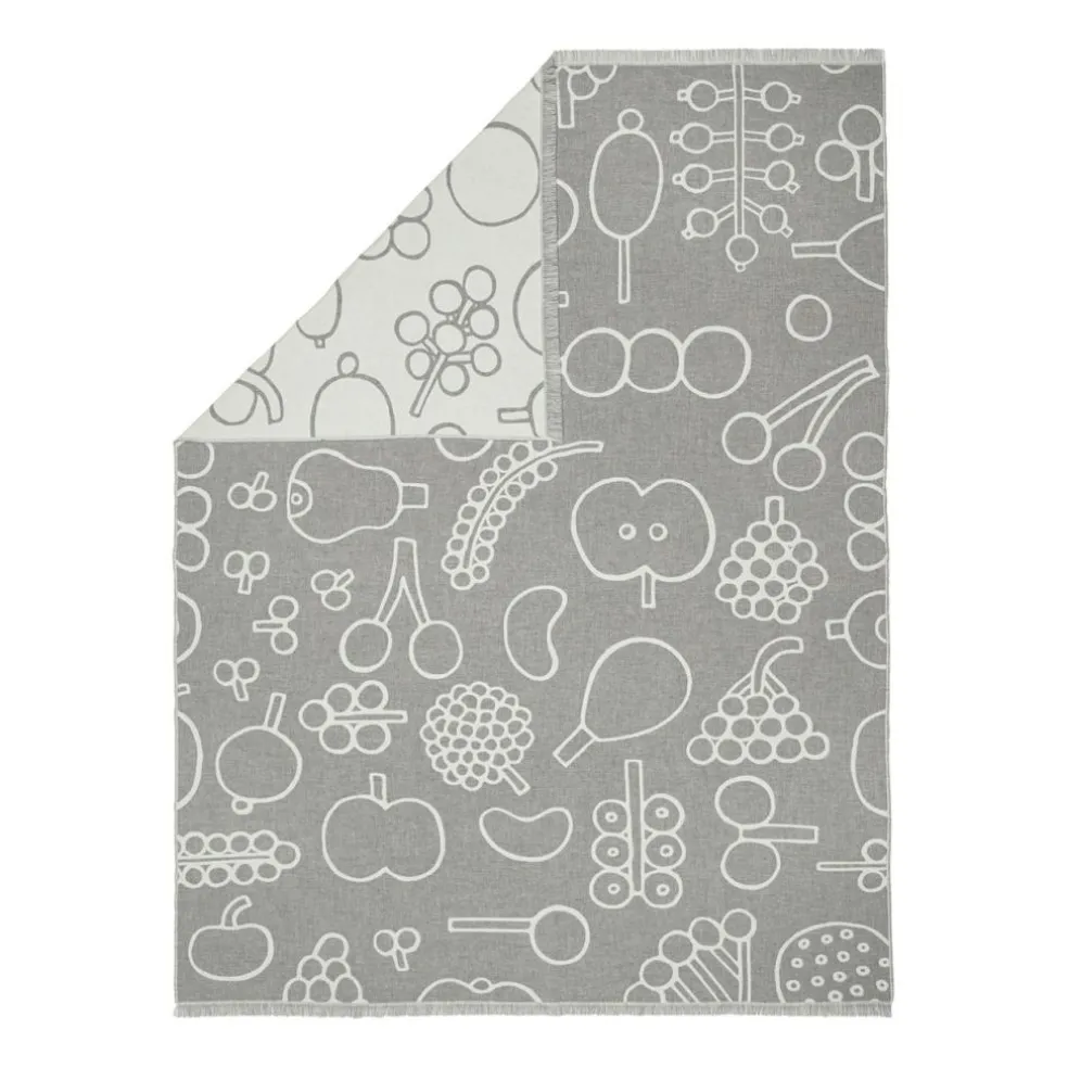 Oiva Toikka Collection Plaid 130x180 cm Frutta, Grey