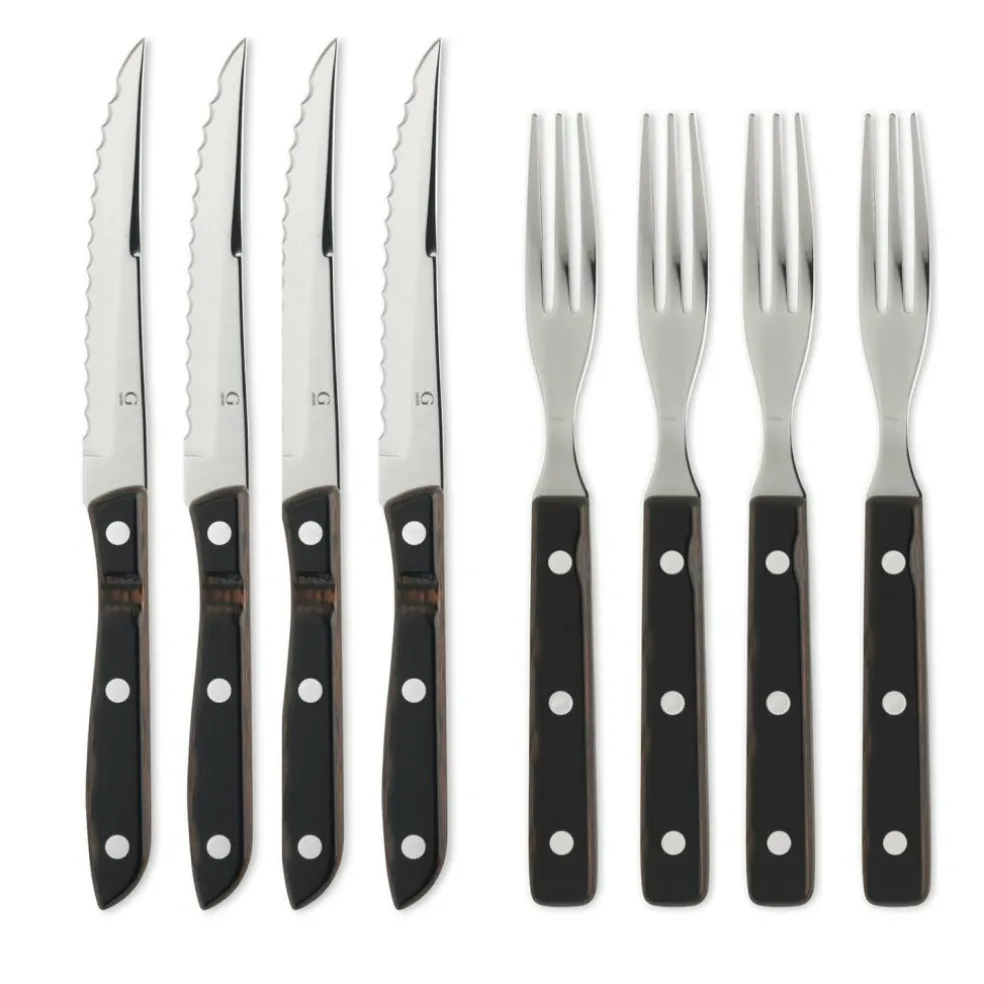 Old Farmer Classic Grill Cutlery, 4+4