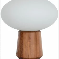 Olivia Table Lamp, Dark Ash