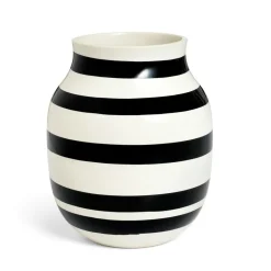 Omaggio Vase 20 cm, Black