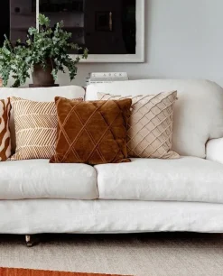 Orissa Cushion Cover 50x50 cm, Masala Yellow