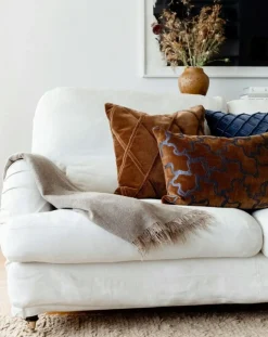 Orissa Cushion Cover 50x50 cm, Masala Yellow