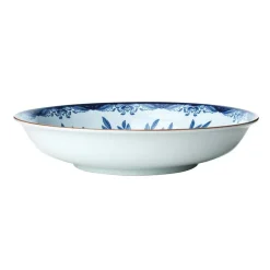 Ostindia Floris Deep Plate 22 cm, Blue