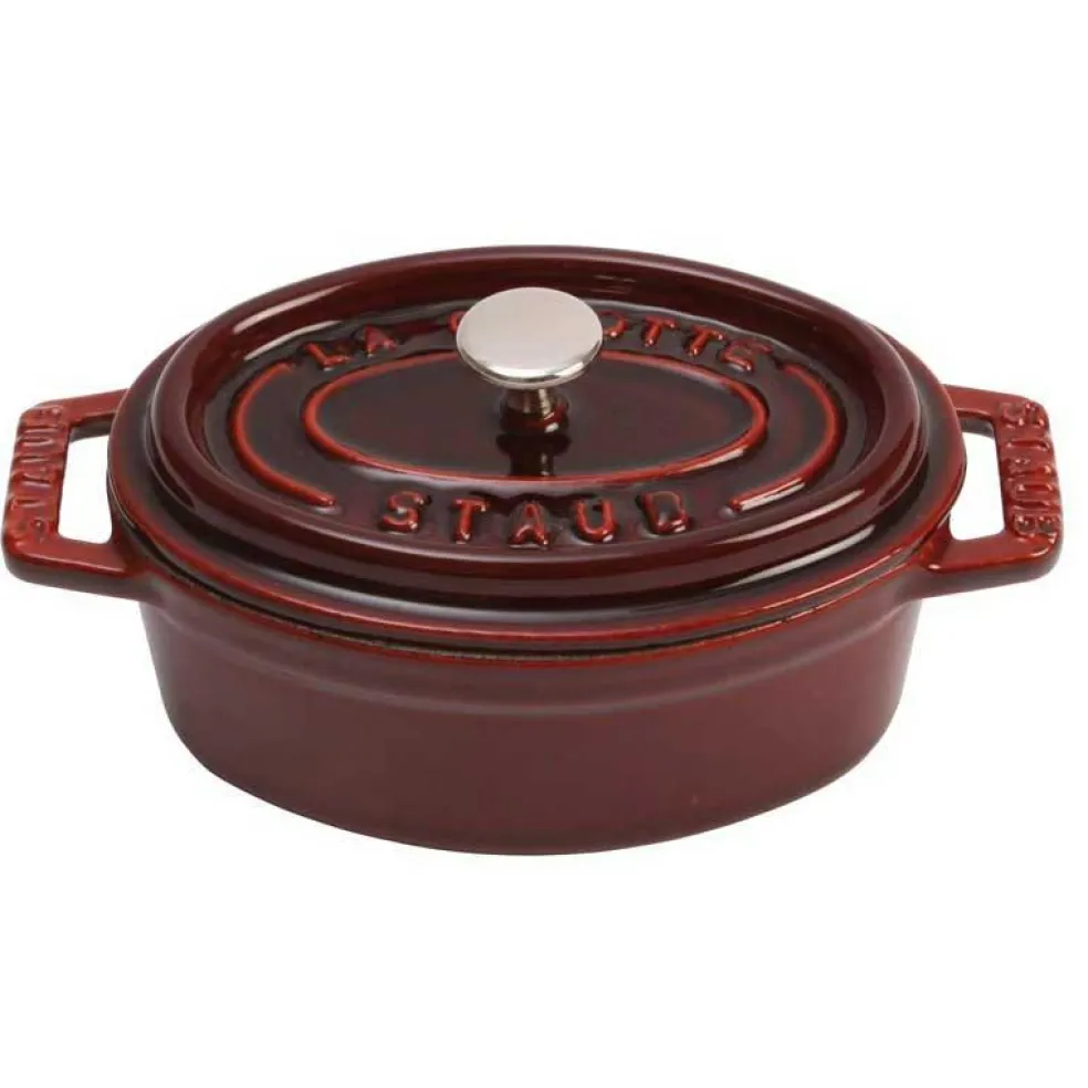Oval Casserole in Cast Iron 6,7 L, Graphite