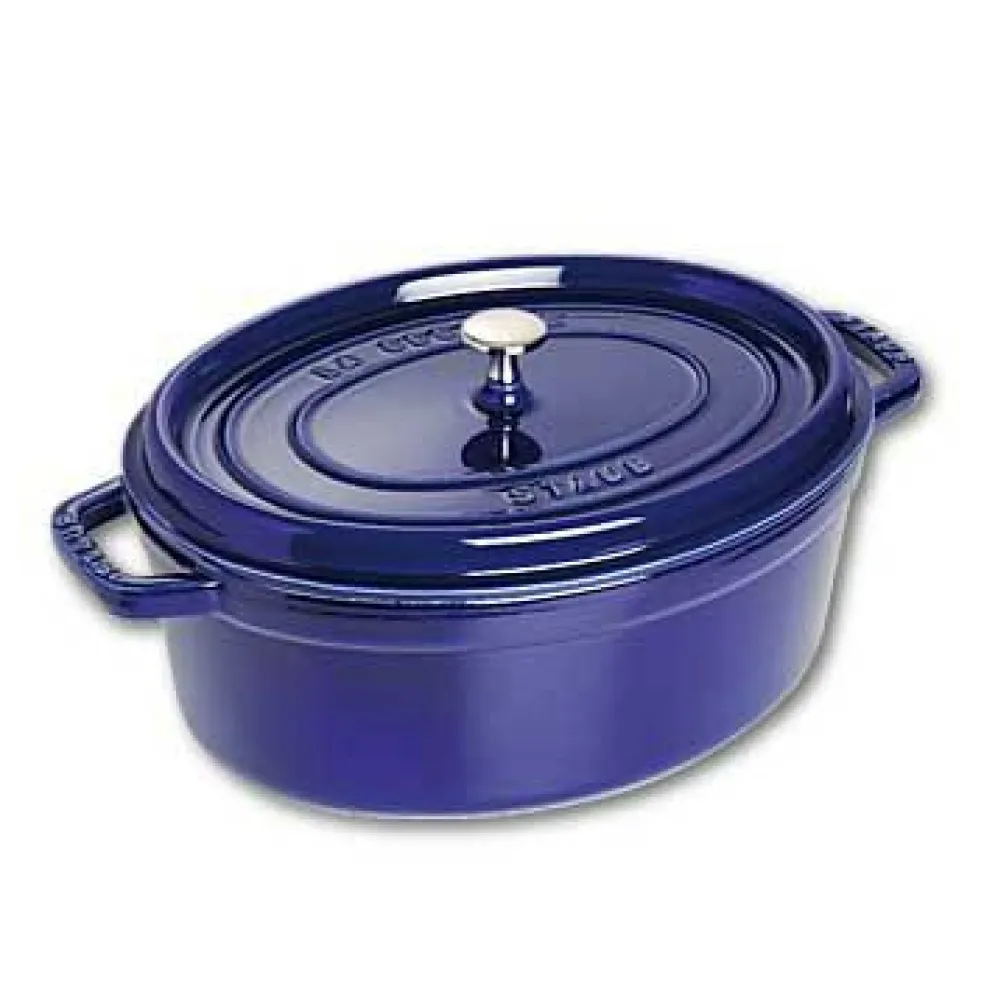 Oval Casserole in Cast Iron 6,7 L, Graphite