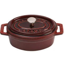 Oval Casserole in Cast Iron 4,2 L, Grenade Red