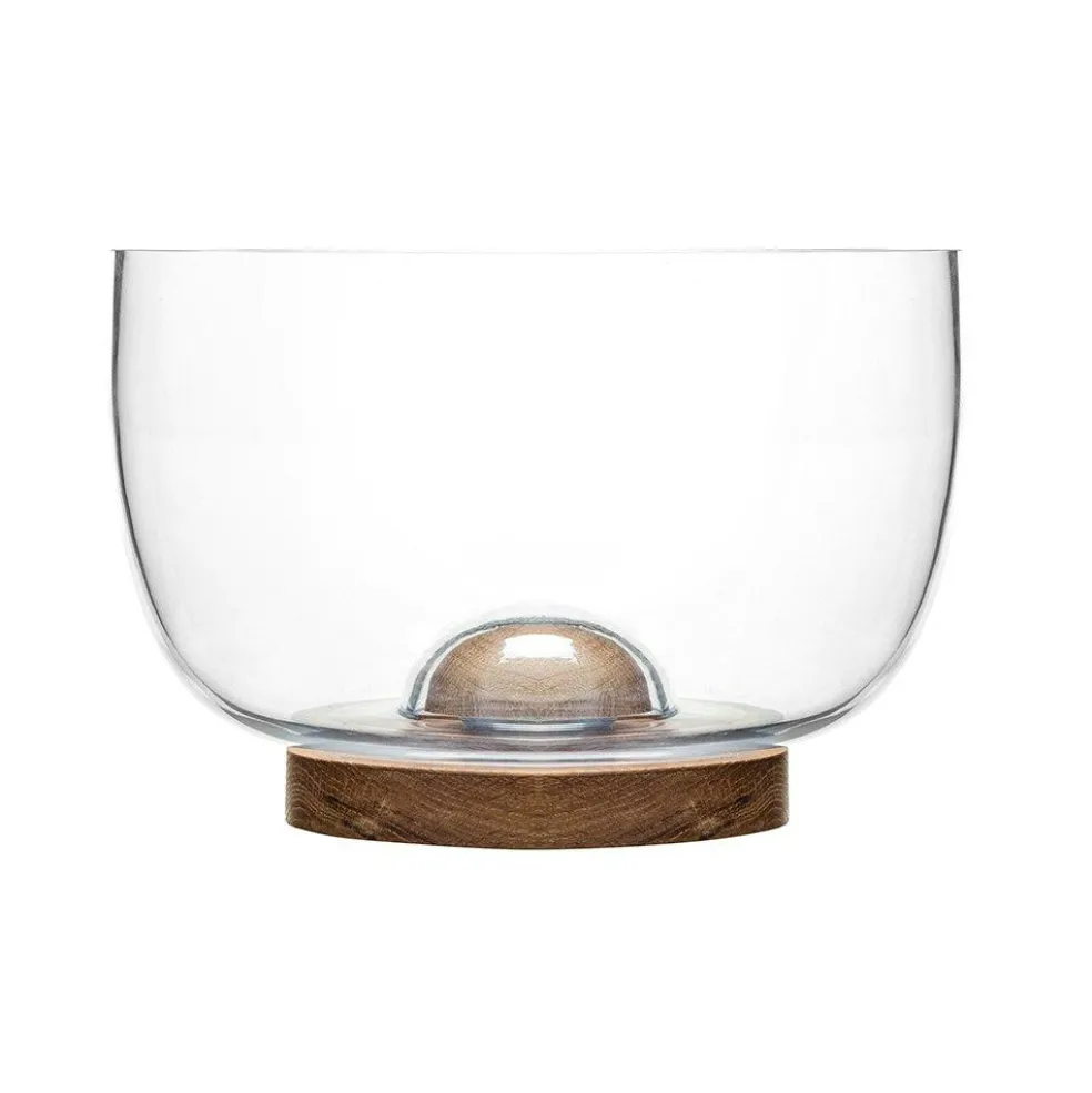 Oval Oak Salad Bowl from Sagaform