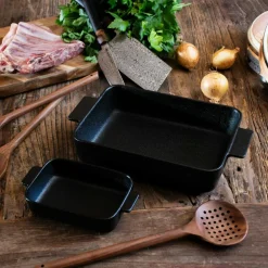 Oven Dish 18x31 cm, Black