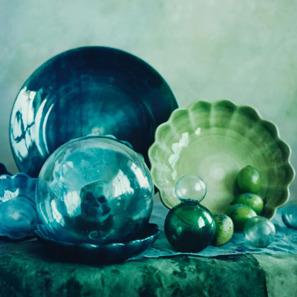 Oyster Bowl 24 cm, White