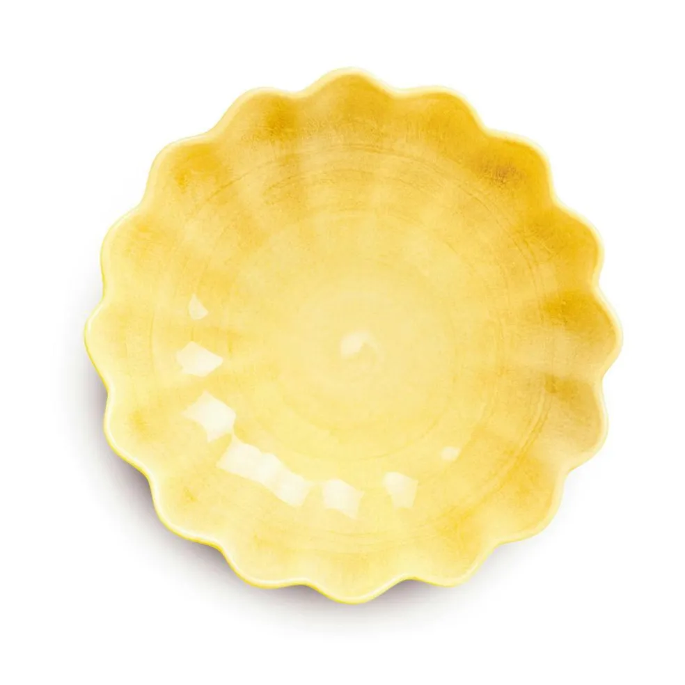 Oyster Bowl 24 cm, White