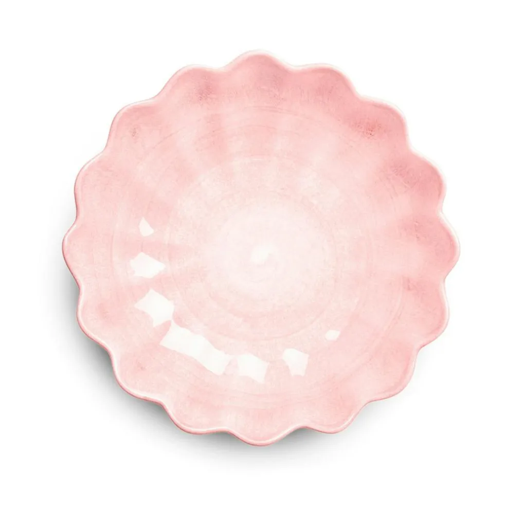 Oyster Bowl 24 cm, White