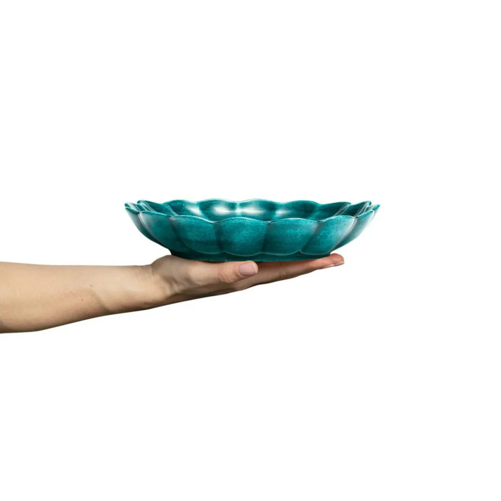 Oyster Bowl 24 cm, White