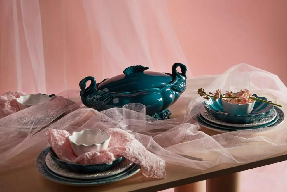 Oyster Bowl 24 cm, White