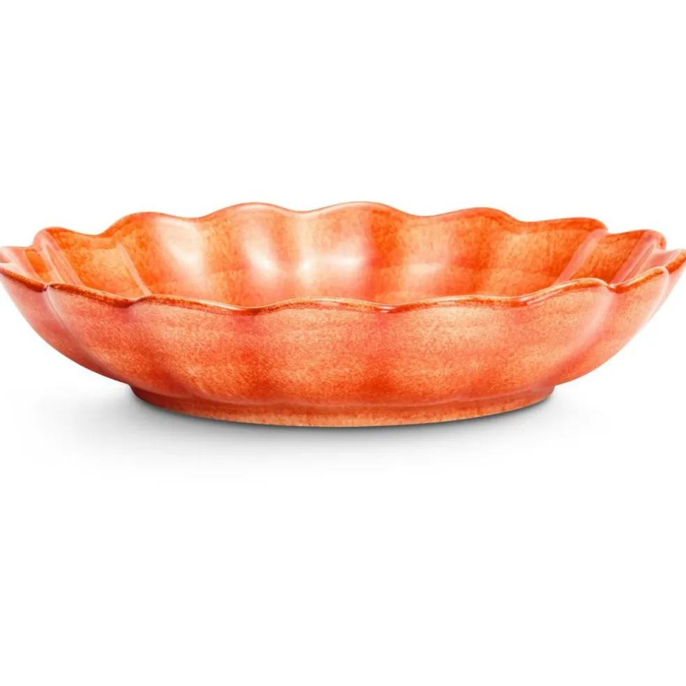 Oyster Bowl 24 cm, White