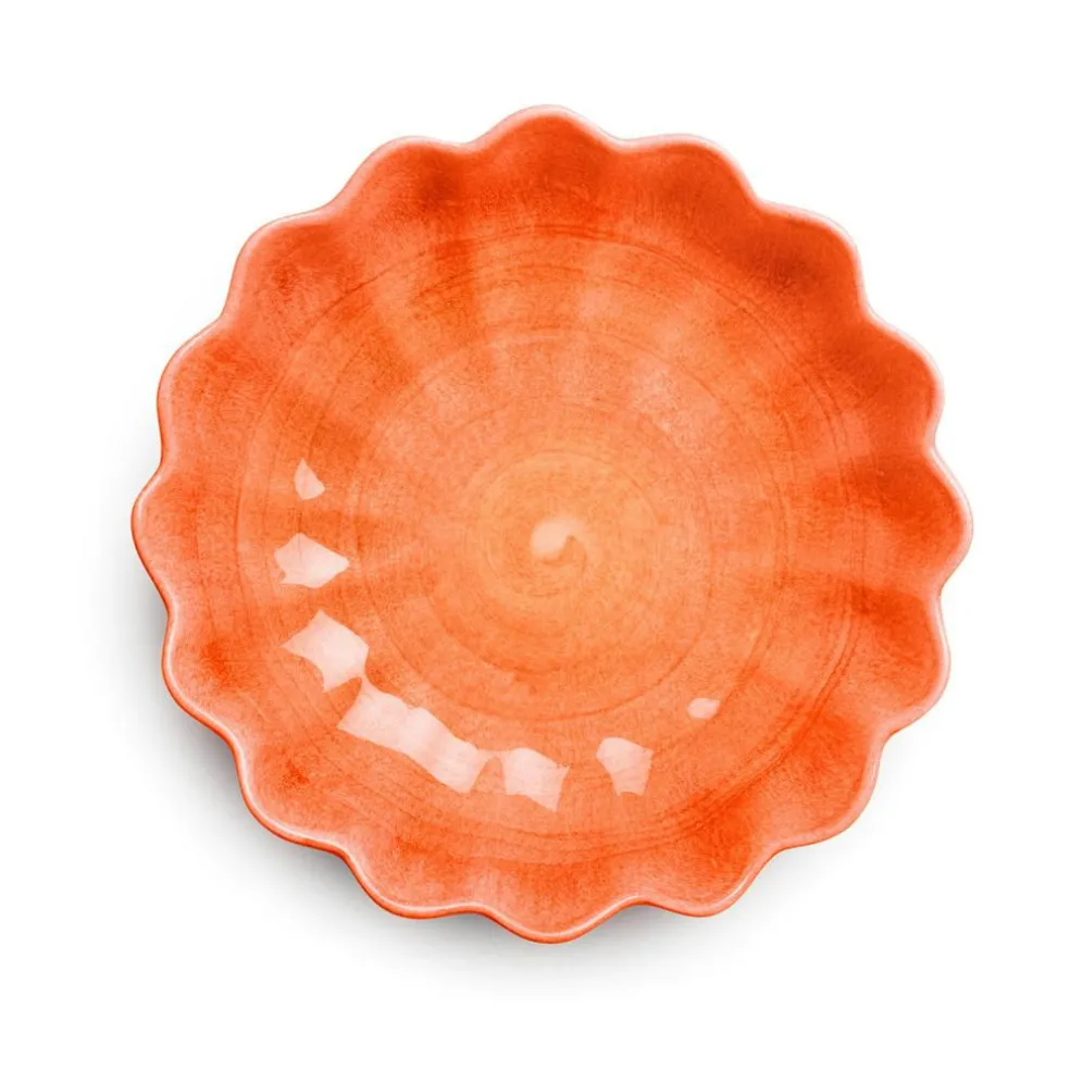 Oyster Bowl 24 cm, White