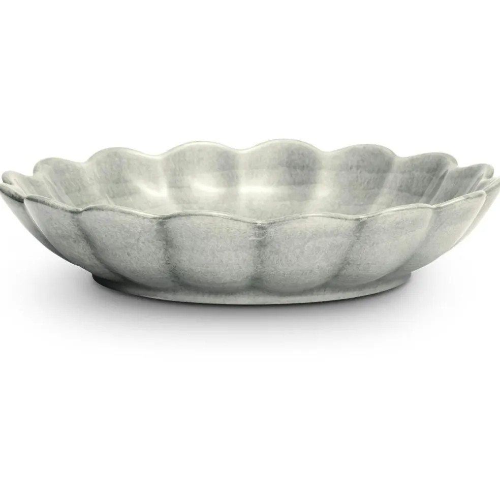 Oyster Bowl 24 cm, White