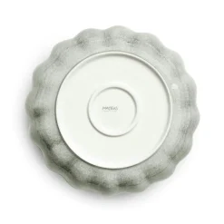 Oyster Bowl 24 cm, White