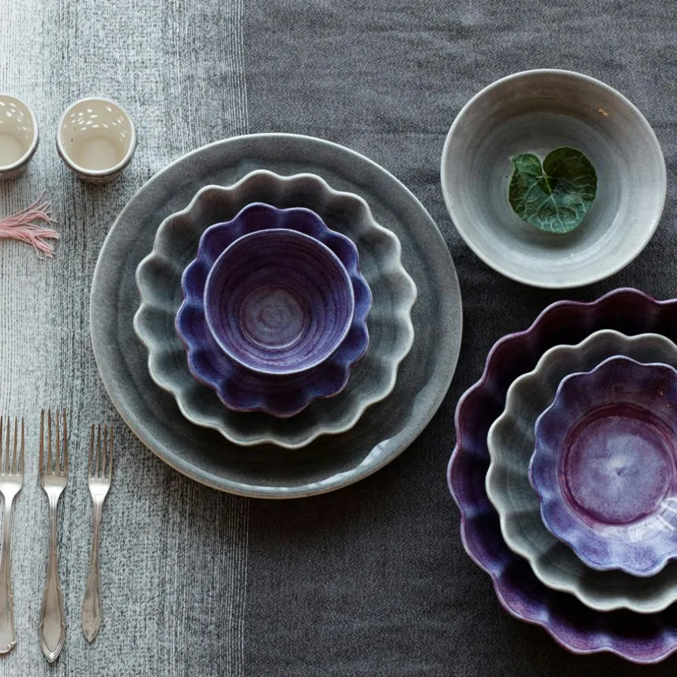 Oyster Bowl 24 cm, White