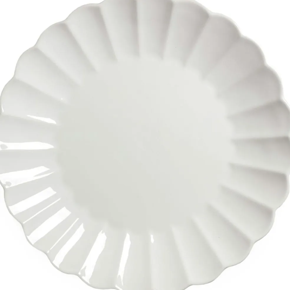 Oyster Dish 42 cm, White