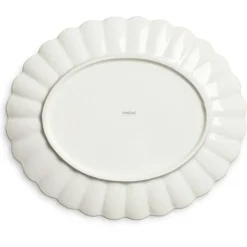 Oyster Dish 35x30 cm, Plum