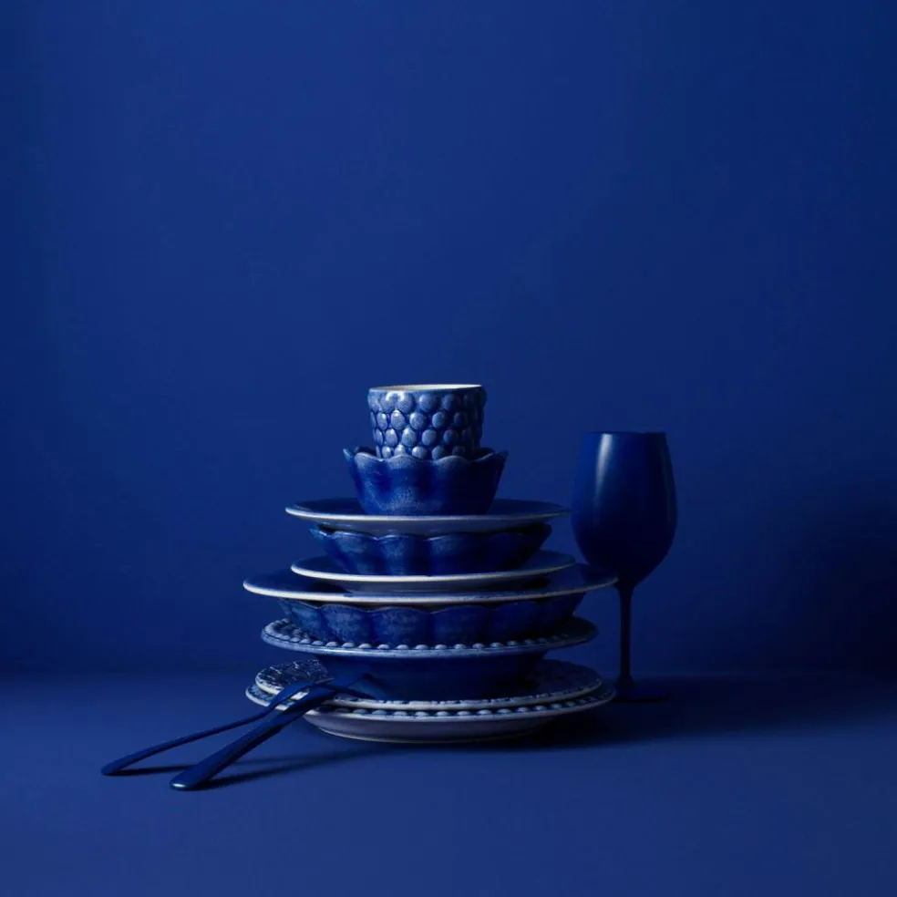 Oyster Plate, Orange, 20 cm