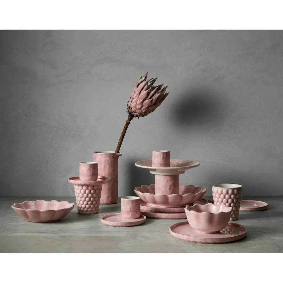 Oyster Plate, Orange, 20 cm