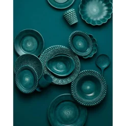 Oyster Plate, Orange, 20 cm