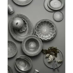 Oyster Plate, Yellow, 28 cm