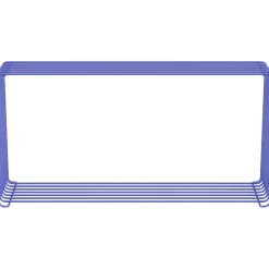 Panton Wire Extended Shelf 18, Black