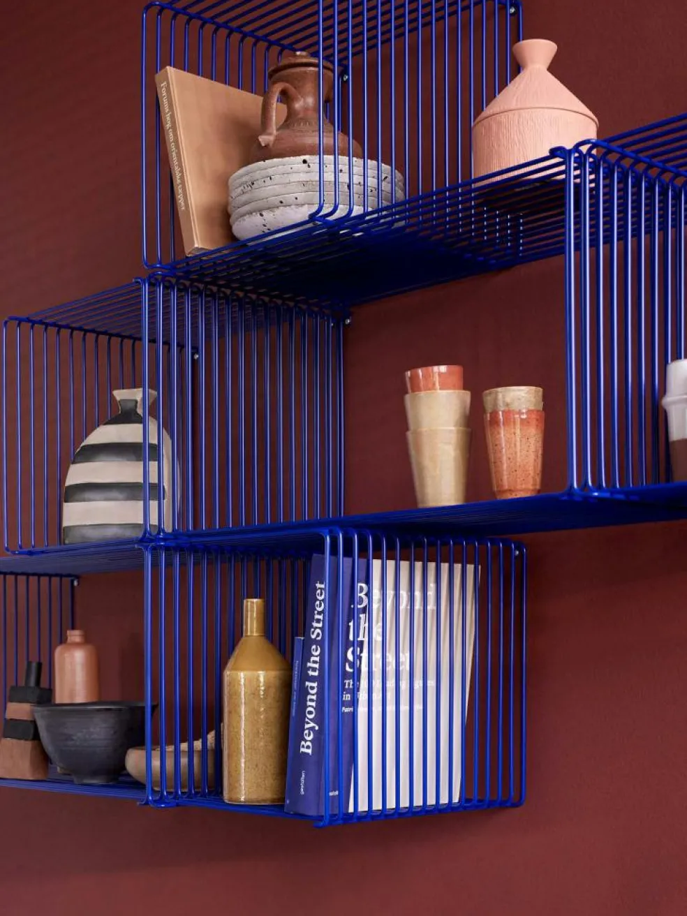 Panton Wire Extended Shelf 34, Chrome