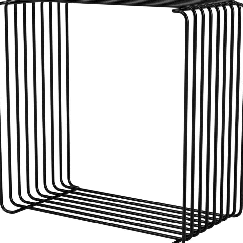 Panton Wire Shelf 18, Black