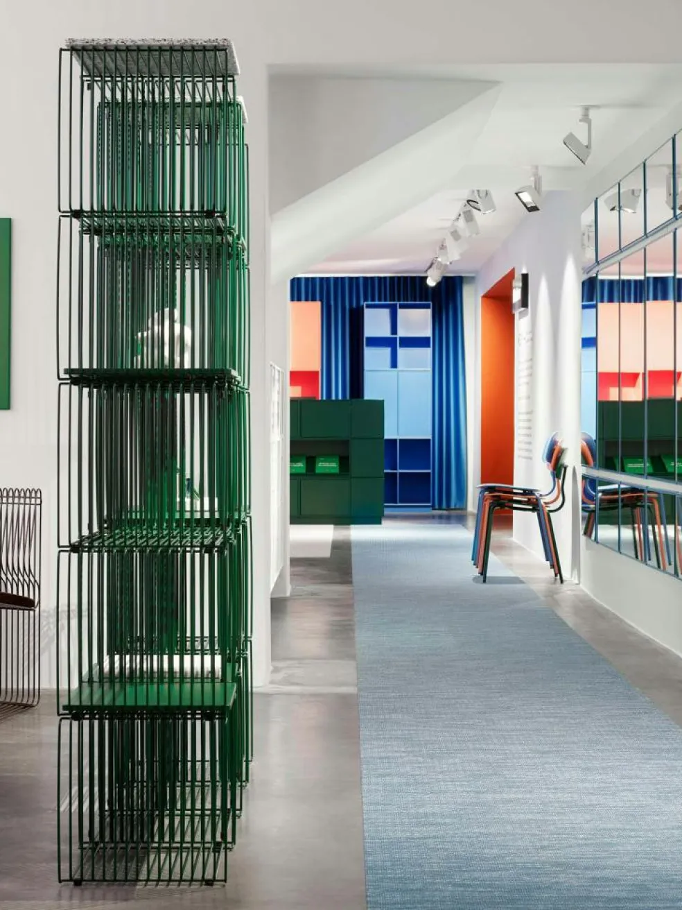 Panton Wire Top Panel D:18, Anthracite