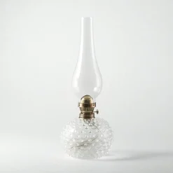 Paris Oil Lamp, Light Green
