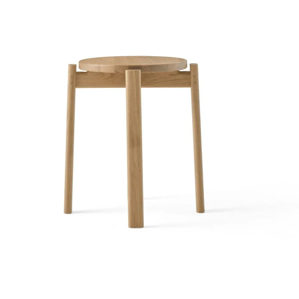 Passage Stool, Natural oak