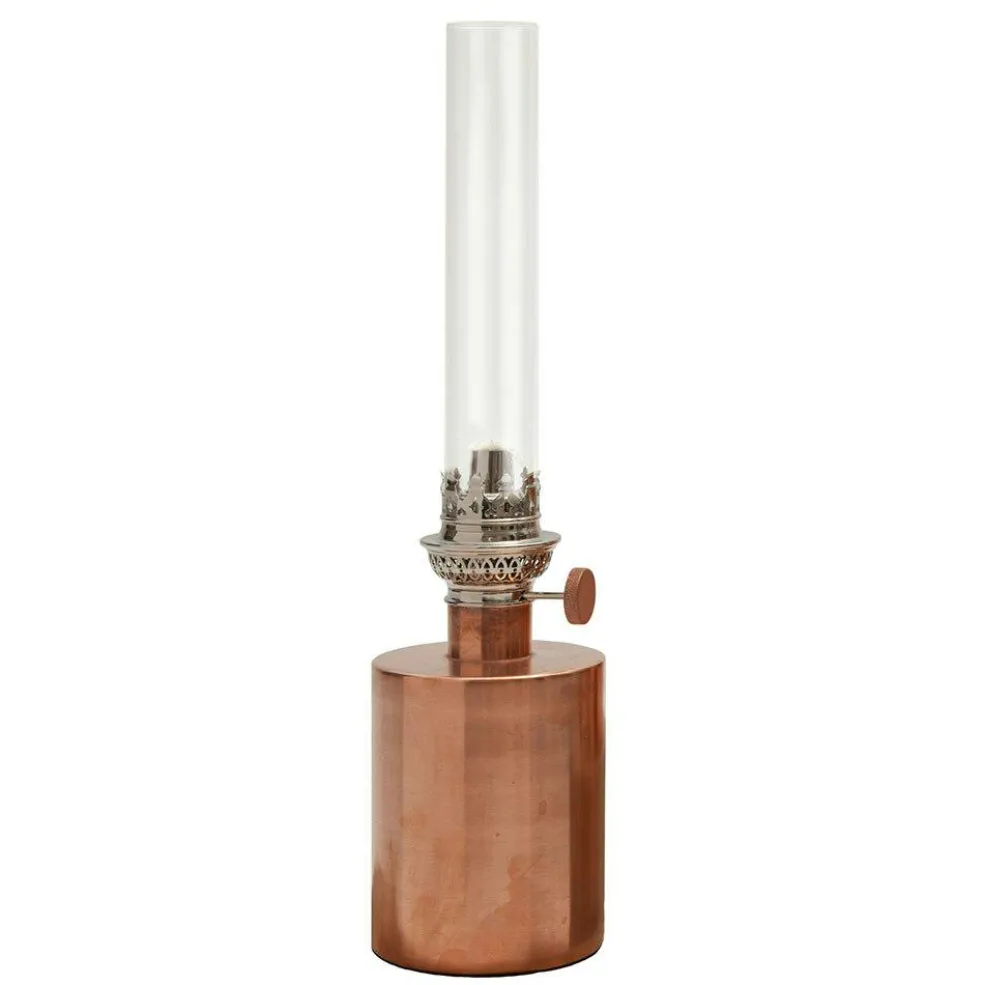 Patina Oil Lamp Small, Grey