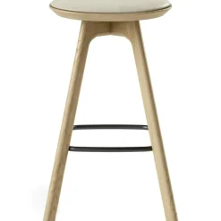 Pauline Bar Stool 65 cm, Oiled Oak / Hallingdal Grey