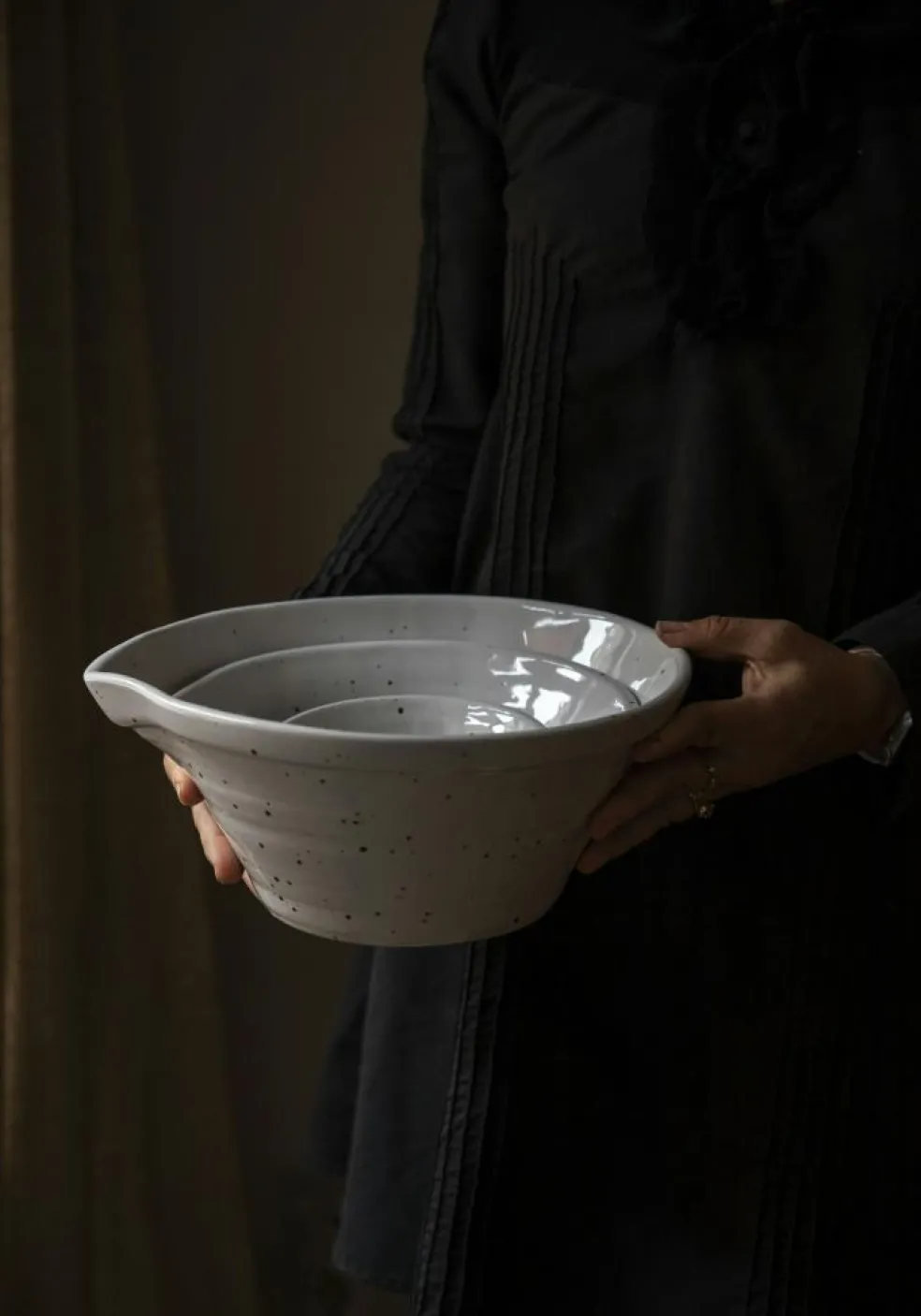 Peep Bowl 20 cm, Cotton White