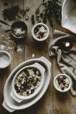 Peep Bowl 35 cm, Cotton White