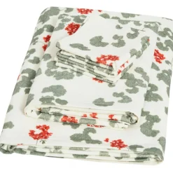 Pelargonium Bath Towel, 140x70 cm