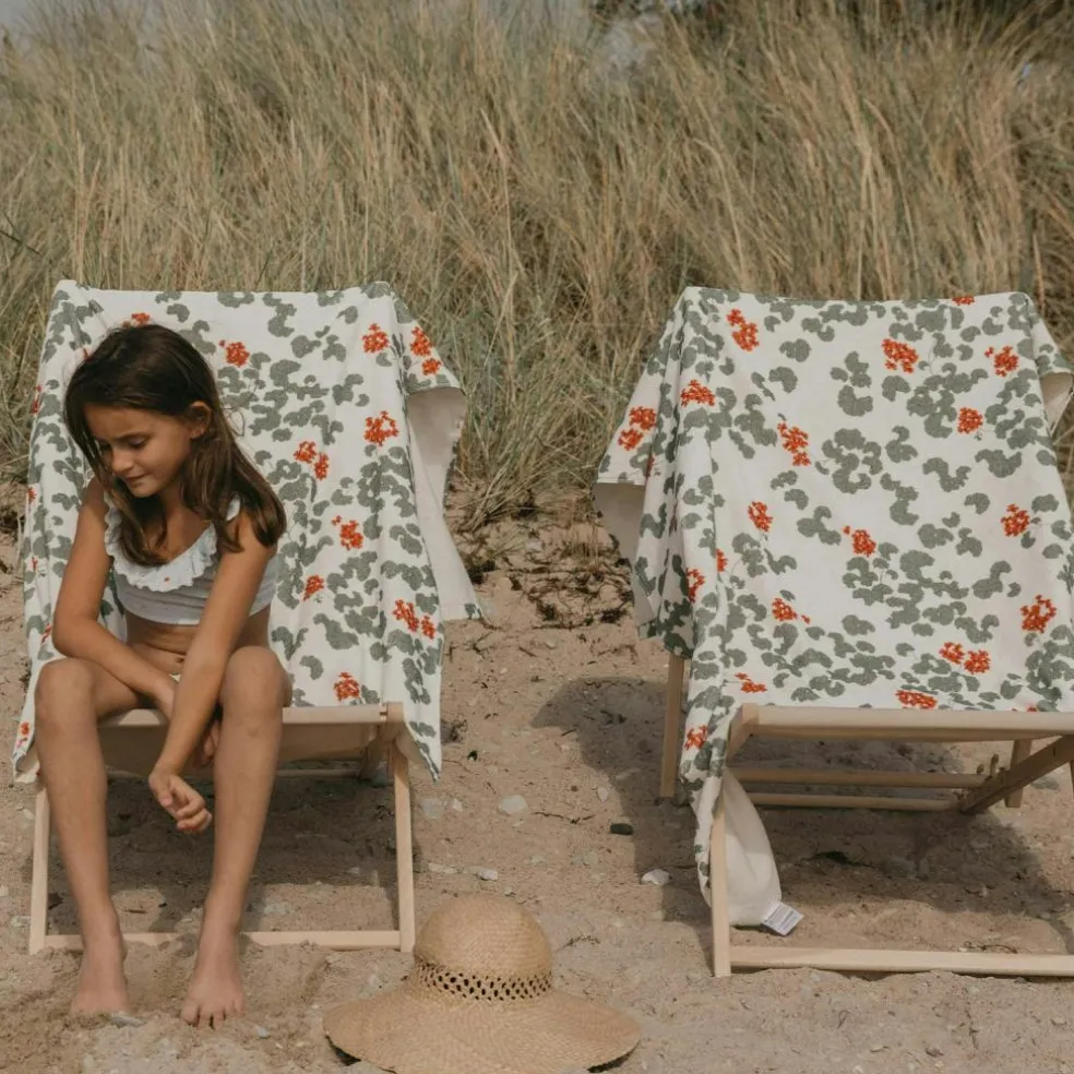 Pelargonium Bath Towel, 140x70 cm