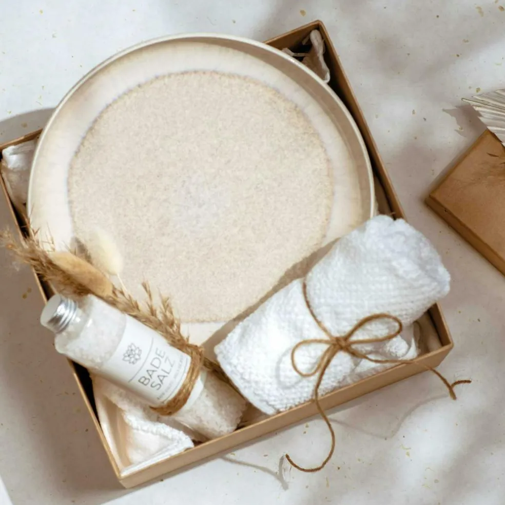 Perlemor Salad Plate 24 cm, Sand