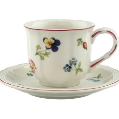 Petite Fleur Espresso Cup With Saucer