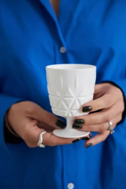 Picnic Juni Glass With Foot 4-pack, Clear