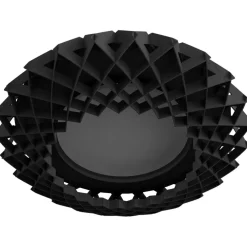 Pilke Signature 45 Flush Ceiling Light, Brown