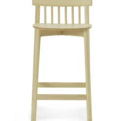 Pind Bar Stool 75 cm, Black Stained Ash